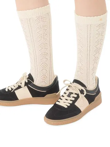 Valentino Garavani Women's Upvillage Crosta Sneakers - Black | Thumbnail 8