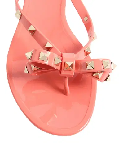 Valentino Garavani Women's Rockstud Rubber Slippers | Thumbnail 5 Valentino Garavani Women's Rockstud Rubber Slippers | Thumbnail 5