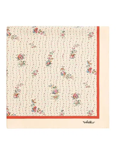 Valentino Garavani Women's Papier Floreal Silk Scarf | Thumbnail 2