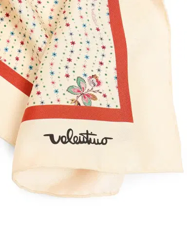 Valentino Garavani Women's Papier Floreal Silk Scarf | Thumbnail 3
