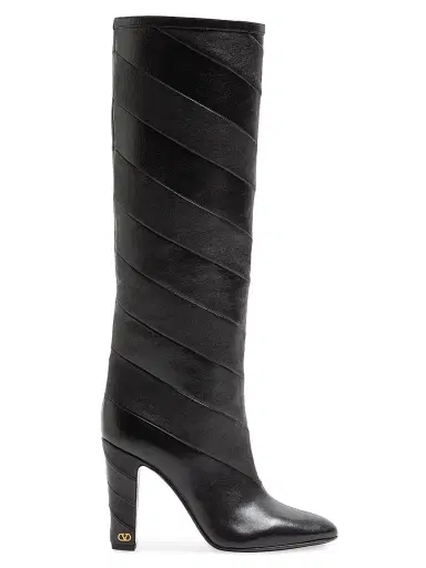 Valentino Women's Rayons 100MM Nappa Boots | Thumbnail 1