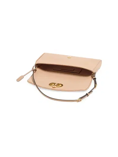 Valentino Garavani Women's DeVain Small Nappa Shoulder Bag - Rose Sand | Thumbnail 4