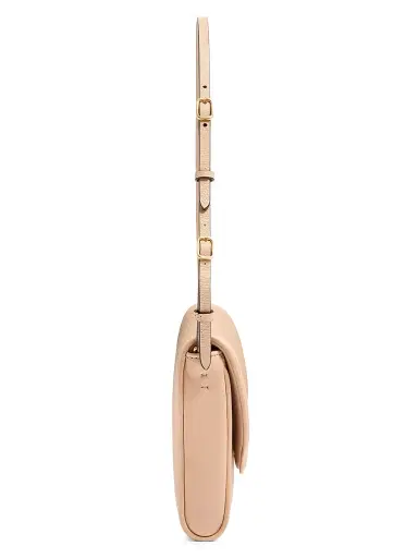 Valentino Garavani Women's DeVain Small Nappa Shoulder Bag - Rose Sand | Thumbnail 6