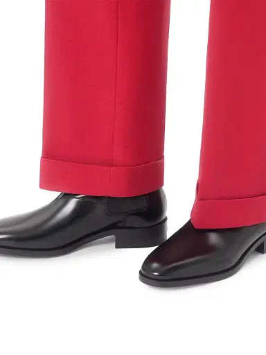Valentino Garavani Men's Pas Des Dieux Ankle Boots in Calfskin - Black | Thumbnail 7