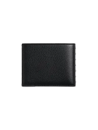 Valentino Garavani Men's Rockstud Wallet in Grainy Calfskin | Thumbnail 2 Valentino Garavani Men's Rockstud Wallet in Grainy Calfskin | Thumbnail 2