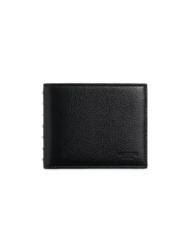 Valentino Garavani Men's Rockstud Wallet in Grainy Calfskin | Thumbnail 1 Valentino Garavani Men's Rockstud Wallet in Grainy Calfskin | Thumbnail 1