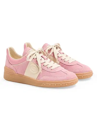 Valentino Garavani Women's Upvillage Crosta Sneakers - Candy Rose Glace - Size 5.5 | Thumbnail 2 Valentino Garavani Women's Upvillage Crosta Sneakers - Candy Rose Glace - Size 5.5 | Thumbnail 2