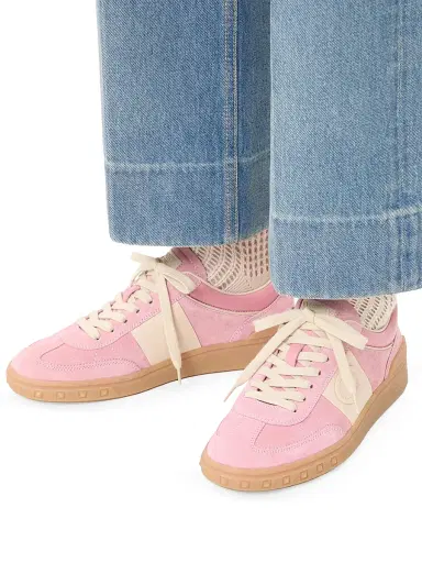 Valentino Garavani Women's Upvillage Crosta Sneakers - Candy Rose Glace - Size 5.5 | Thumbnail 8 Valentino Garavani Women's Upvillage Crosta Sneakers - Candy Rose Glace - Size 5.5 | Thumbnail 8