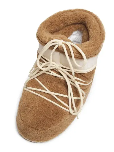 Moon Boot Men's Icon Low Fleece s - Camel | Thumbnail 4