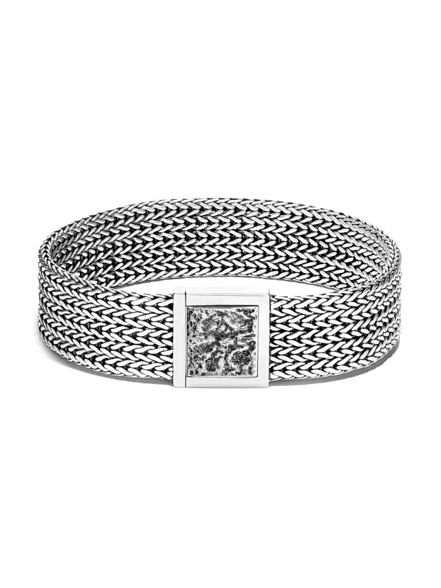 Women's Chain Classic Sterling Silver Bracelet - Silver