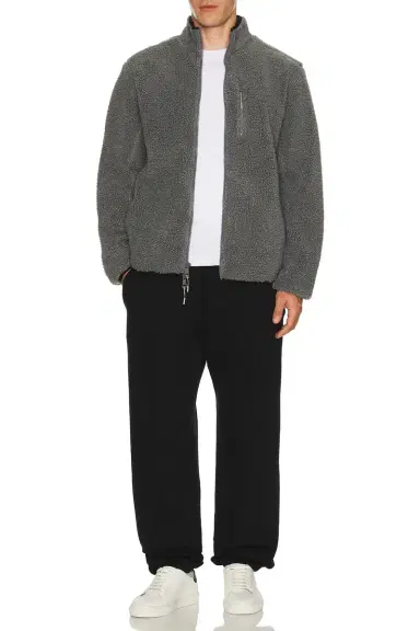 Beyond Yoga Boucle Fleece Men's Zip Jacket | Thumbnail 3
