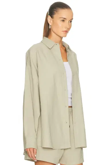 Fear of God ESSENTIALS Brushed Oxford Relaxed Shirt | Thumbnail 2