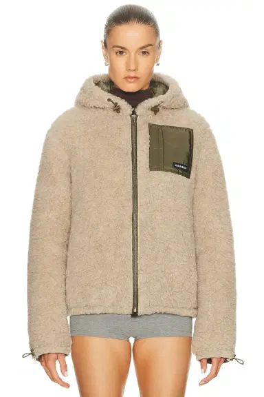 Miu Miu Teddy Ponge'nylon Piumino Jacket | Thumbnail 2
