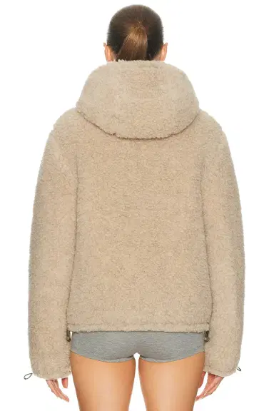Miu Miu Teddy Ponge'nylon Piumino Jacket | Thumbnail 4