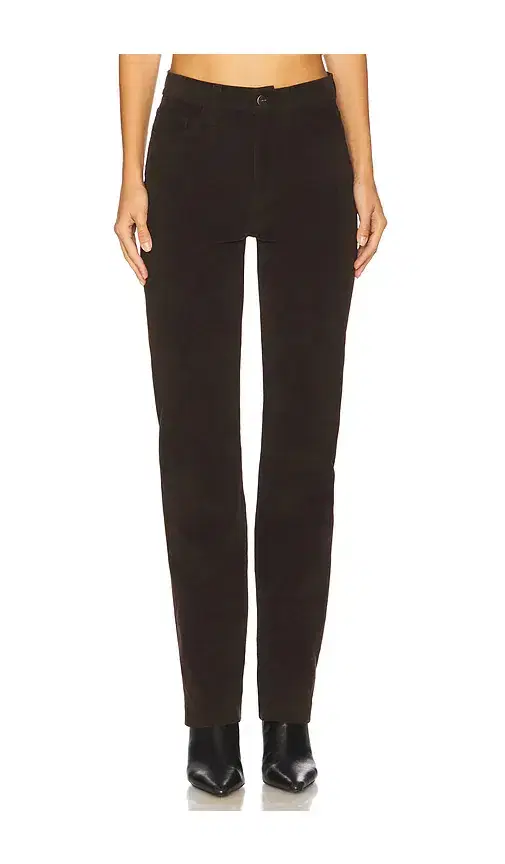 Joe's Jeans Margot Slim Faux Suede Pant
