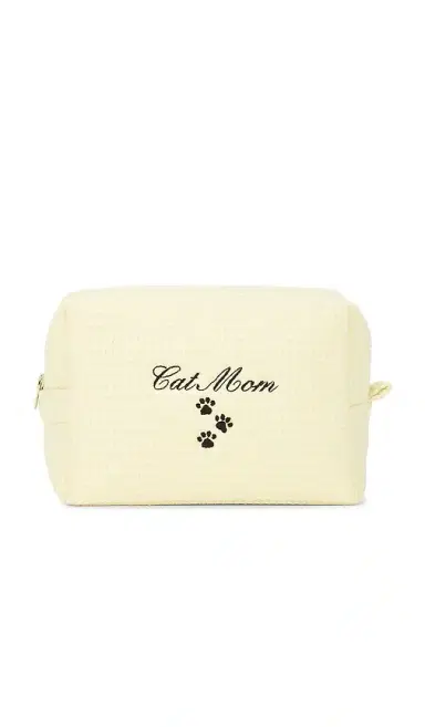 Abbode Cat Mom Waffle Pouch | Thumbnail 1 Abbode Cat Mom Waffle Pouch | Thumbnail 1