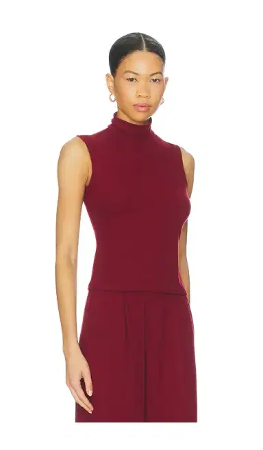 LESET Lauren Sleeveless Turtleneck | Thumbnail 2