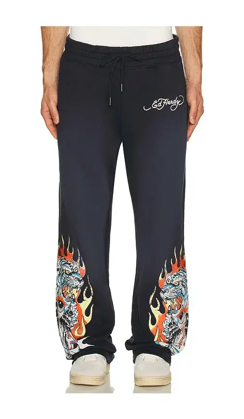 Tiger Flames Baggy Sweatpant