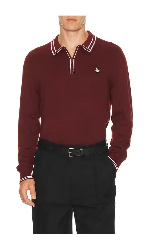 Original Penguin Long Sleeve Polo