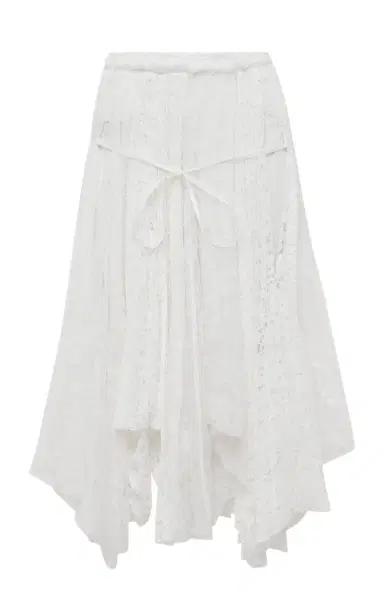JW Anderson Mixed Lace Midi Drawstring Skirt | Thumbnail 1