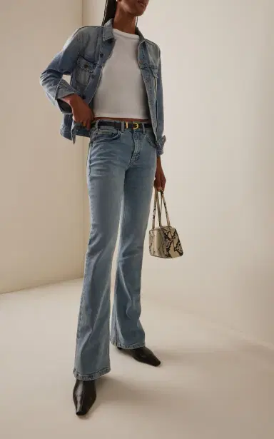 Jeanerica Moda Stretch Mid-Rise Flared-Leg Jeans | Thumbnail 2 Jeanerica Moda Stretch Mid-Rise Flared-Leg Jeans | Thumbnail 2