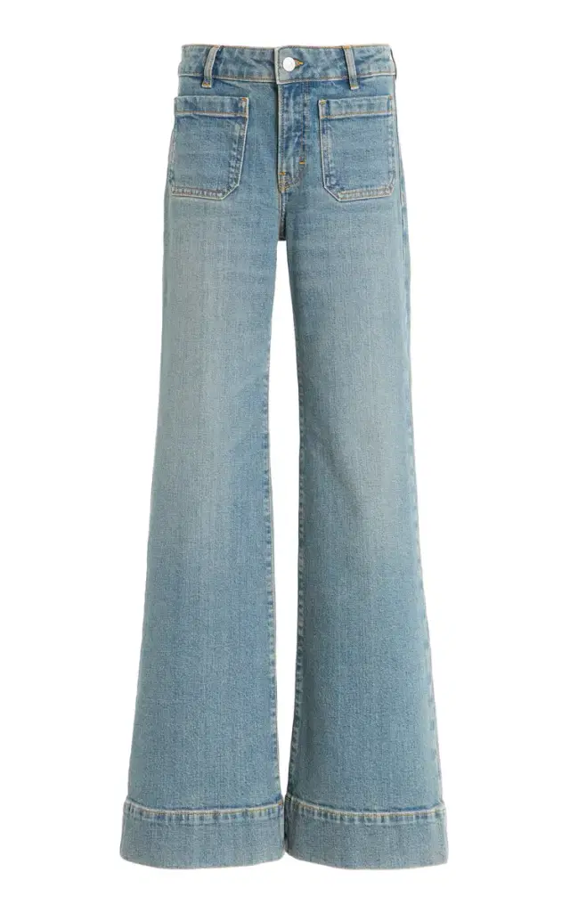 Jeanerica St Monica Stretch Low-Rise Flared Jeans