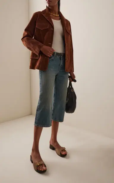 Jeanerica Elba Denim Long Shorts | Thumbnail 2