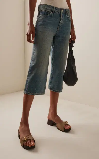 Jeanerica Elba Denim Long Shorts | Thumbnail 3