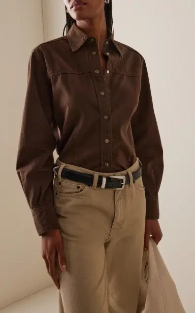 Jeanerica Martha Cotton Worker Shirt Jacket | Thumbnail 3