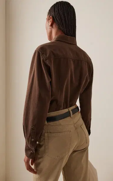 Jeanerica Martha Cotton Worker Shirt Jacket | Thumbnail 4