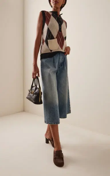 JW Anderson Stitch Suede Loafer Mules | Thumbnail 2 JW Anderson Stitch Suede Loafer Mules | Thumbnail 2