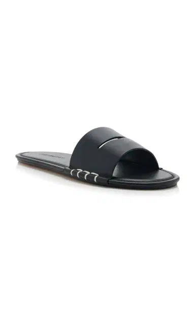 JW Anderson Loafer Leather Slides | Thumbnail 4 JW Anderson Loafer Leather Slides | Thumbnail 4