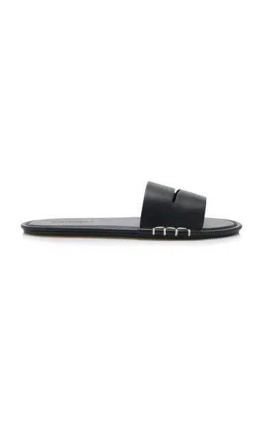 JW Anderson Loafer Leather Slides | Thumbnail 1 JW Anderson Loafer Leather Slides | Thumbnail 1