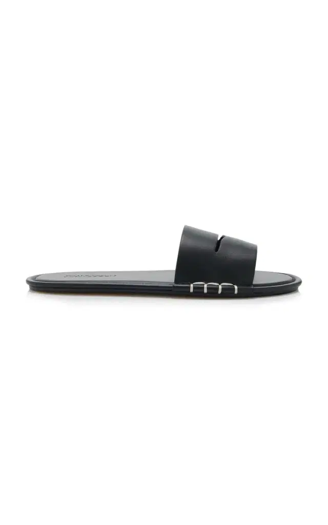 JW Anderson Loafer Leather Slides