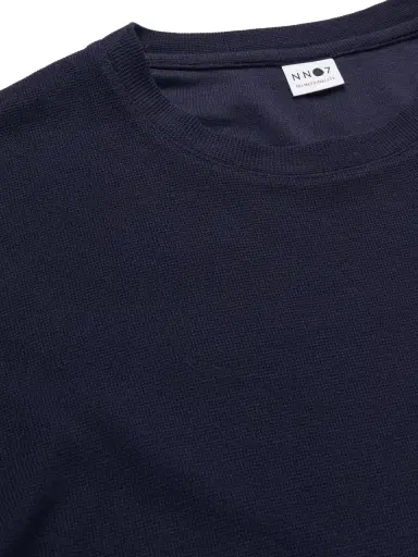 NN07 Clive Waffle-Knit Cotton and Modal-Blend T-Shirt - Men | Thumbnail 5
