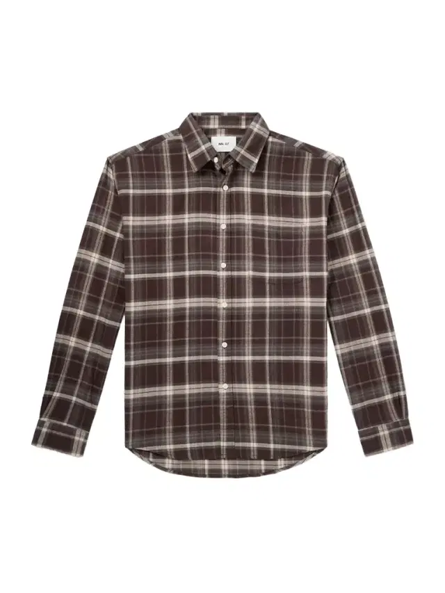 Deon 5465 Checked Organic Cotton-Flannel Shirt - Men