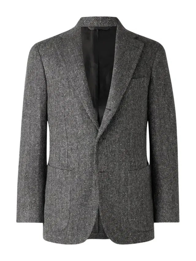 Waverly Herringbone Wool Blazer - Men Waverly Herringbone Wool Blazer - Men