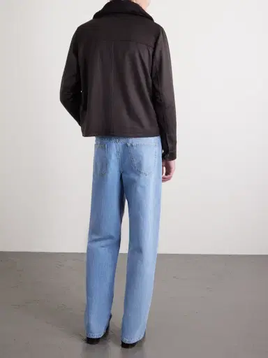J. Mueser Plush-Trimmed Cashmere Bomber Jacket - Men | Thumbnail 4