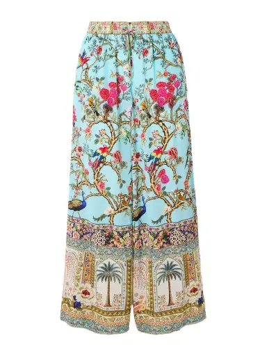 Camilla Printed Silk-satin Wide-leg Pants | Thumbnail 1