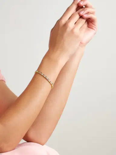 Anita Ko 18-karat Gold, Sapphire And Diamond Tennis Bracelet | Thumbnail 2 Anita Ko 18-karat Gold, Sapphire And Diamond Tennis Bracelet | Thumbnail 2
