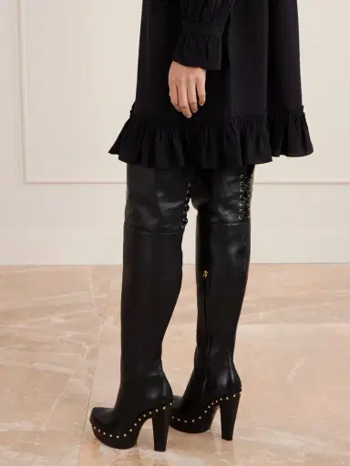Chloé Studded Leather Over-the-knee Boots | Thumbnail 2