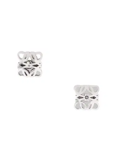 Loewe Bombe Anagram Silver Earrings | Thumbnail 1