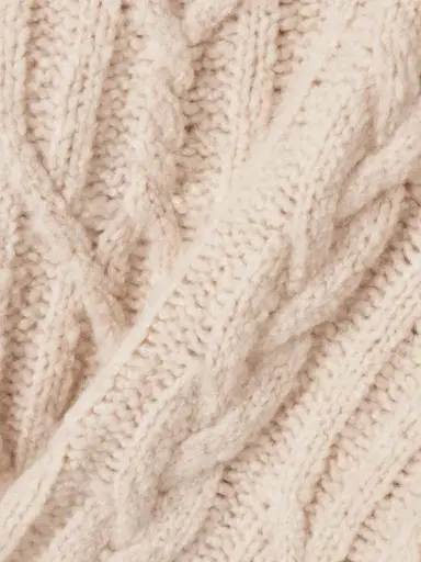 Nili Lotan Fairiny Cable-knit Brushed Cashmere And Silk-blend Turtleneck Sweater | Thumbnail 5 Nili Lotan Fairiny Cable-knit Brushed Cashmere And Silk-blend Turtleneck Sweater | Thumbnail 5