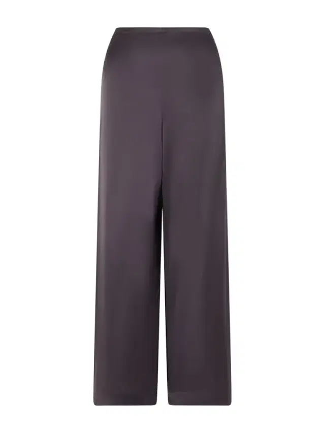 Stroll Silk-blend Satin Wide-leg Pants