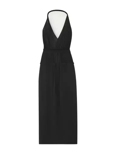 The Attico Jersey Halterneck Midi Dress | Thumbnail 1