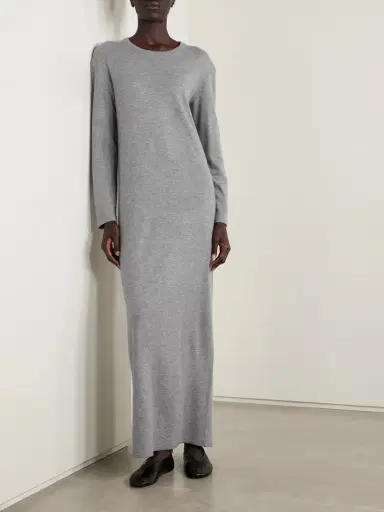 The Row Aline Cashmere Maxi Dress | Thumbnail 2 The Row Aline Cashmere Maxi Dress | Thumbnail 2