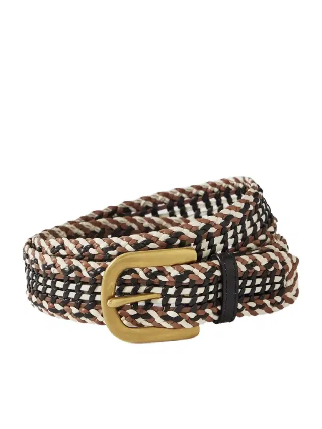 Sam Woven Leather Belt