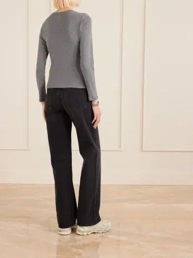 LESET Nando Cotton-jersey Top | Thumbnail 4