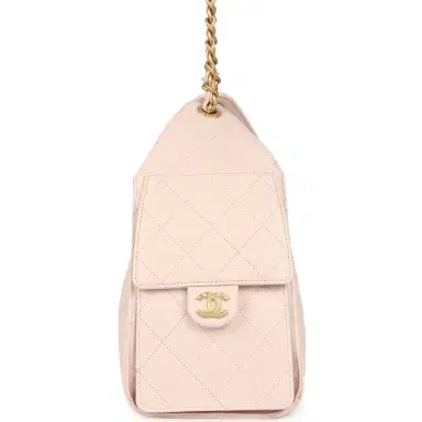 Chanel Chanel Small 25 Hobo Bag Light Pink Caviar Antique Gold Hardware | Thumbnail 3 Chanel Chanel Small 25 Hobo Bag Light Pink Caviar Antique Gold Hardware | Thumbnail 3