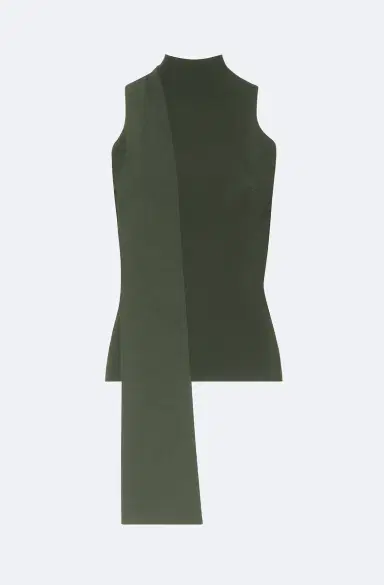 LAPOINTE Matte Viscose Halterneck Top | Thumbnail 3 LAPOINTE Matte Viscose Halterneck Top | Thumbnail 3